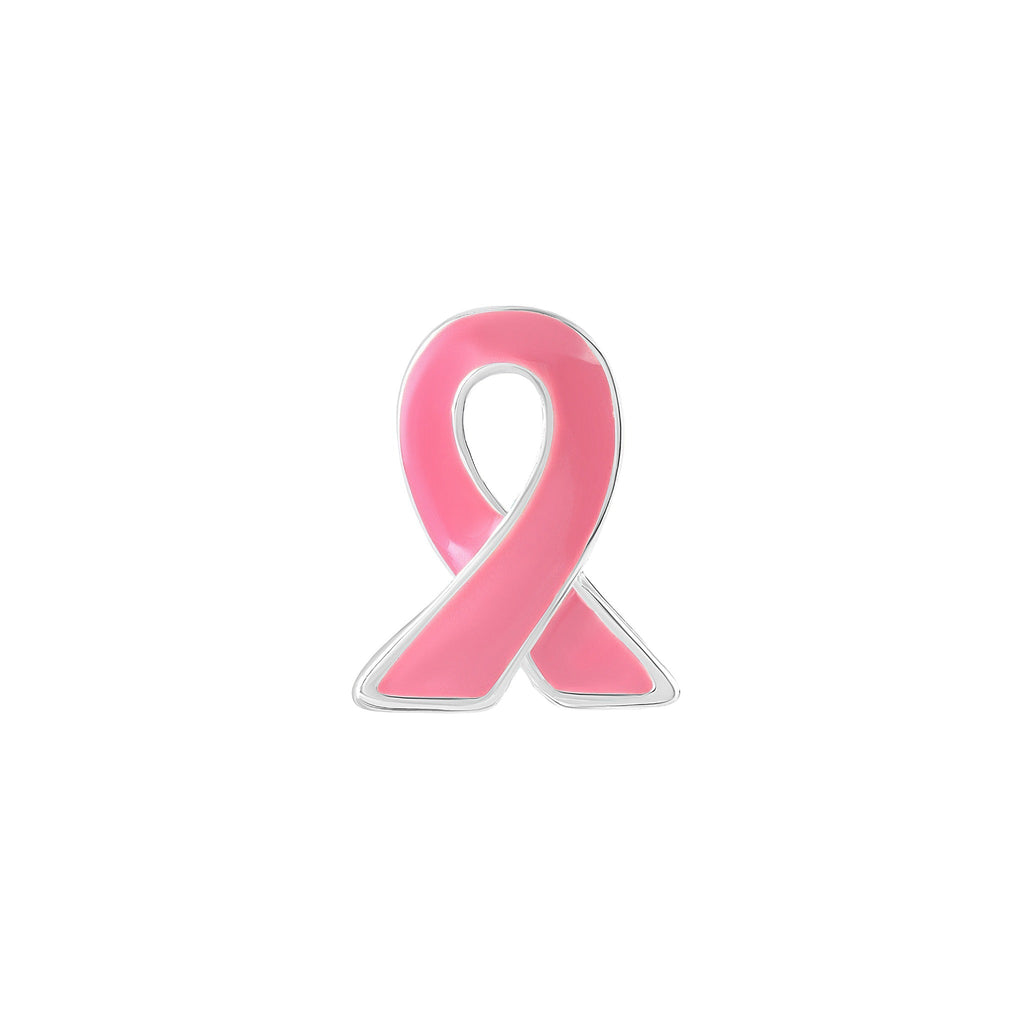 1/10/25/100 Bulk Small Pink Ribbon Lapel Pins
