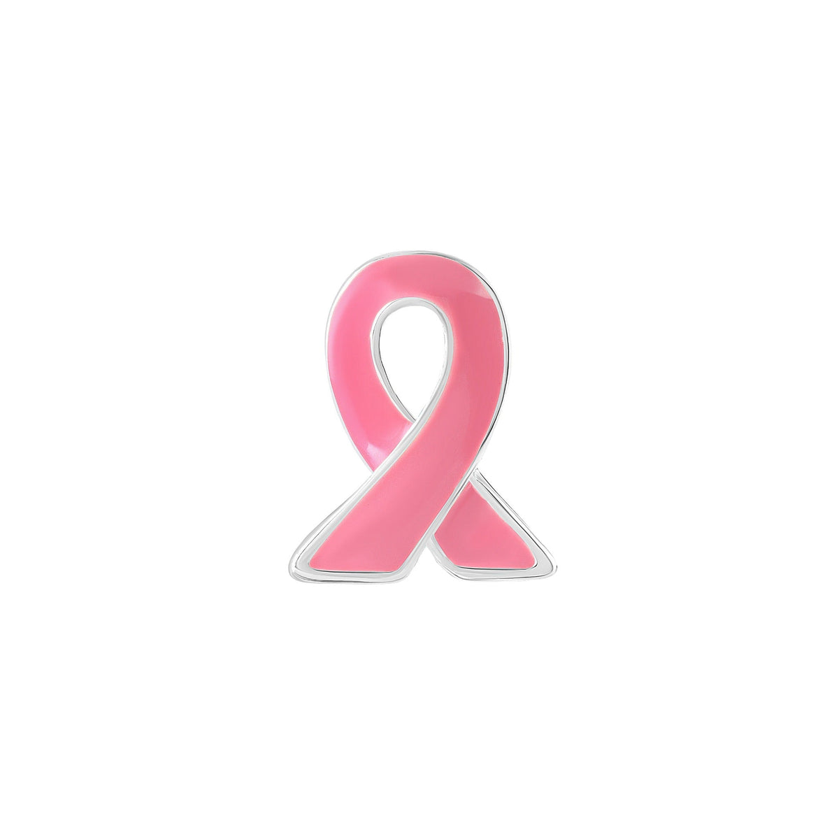 1/10/25/100 Bulk Small Pink Ribbon Lapel Pins