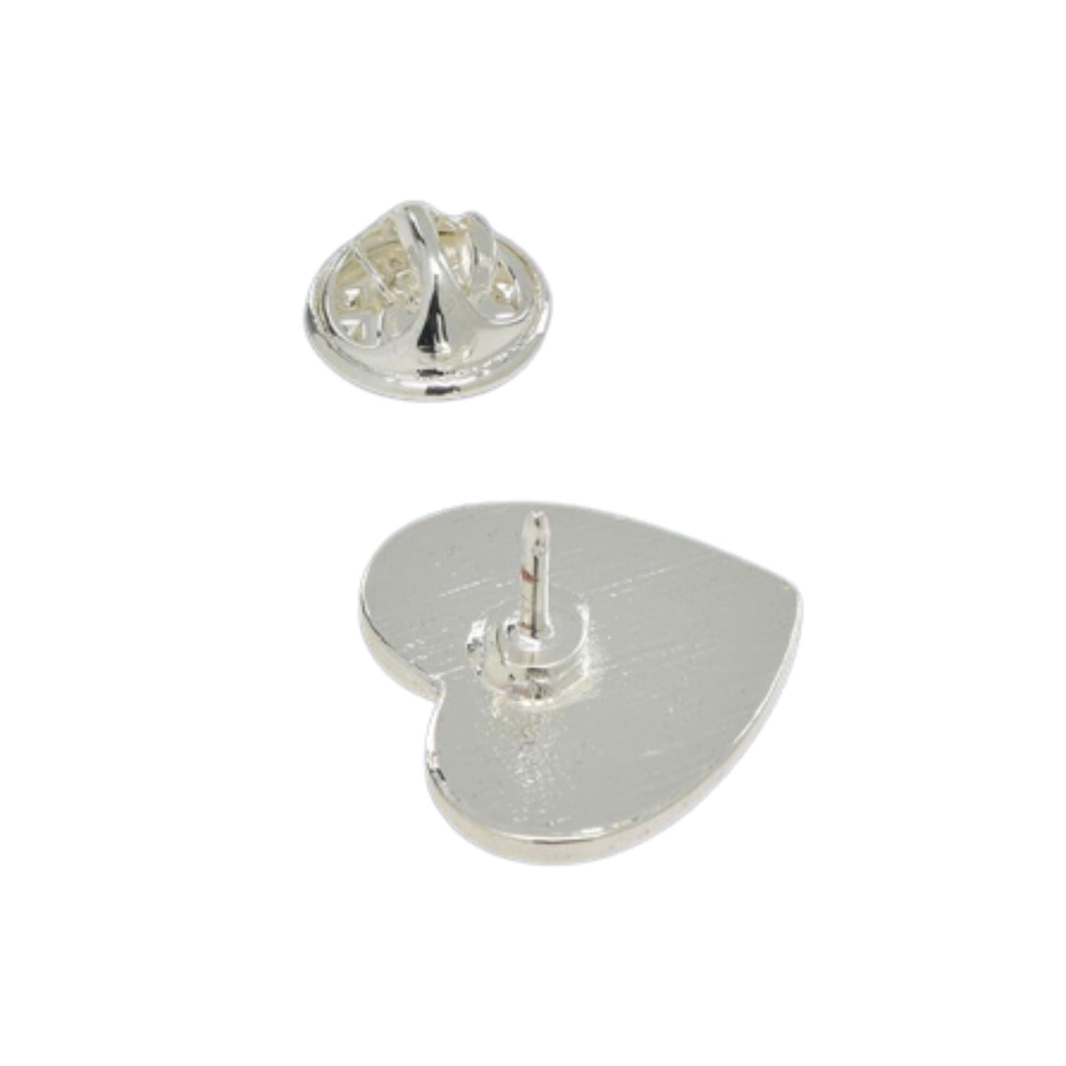 5/10/25/100 Straight Ally Flag Heart Pins