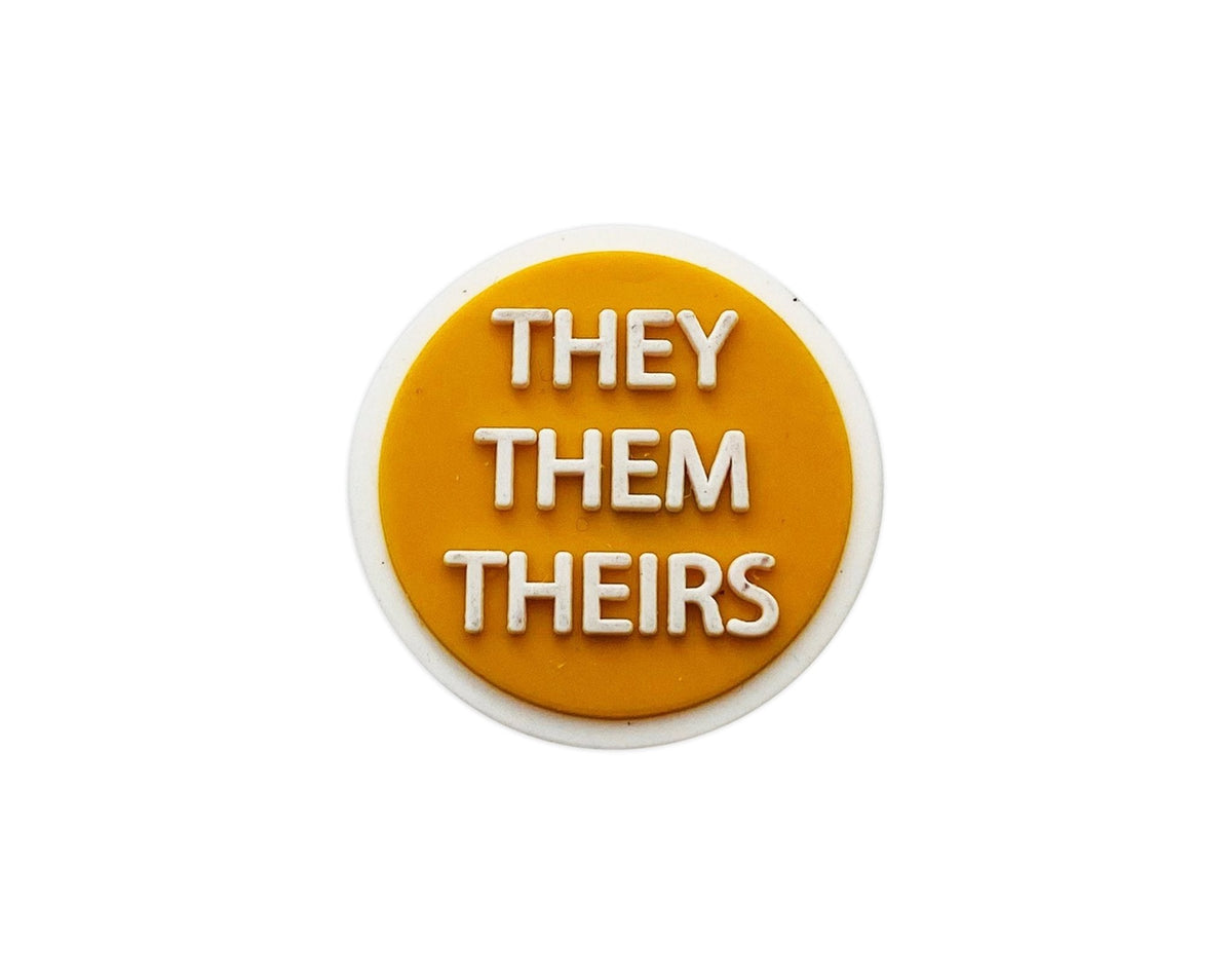 10/21/100/500 They Them Pronoun Silicone Pins