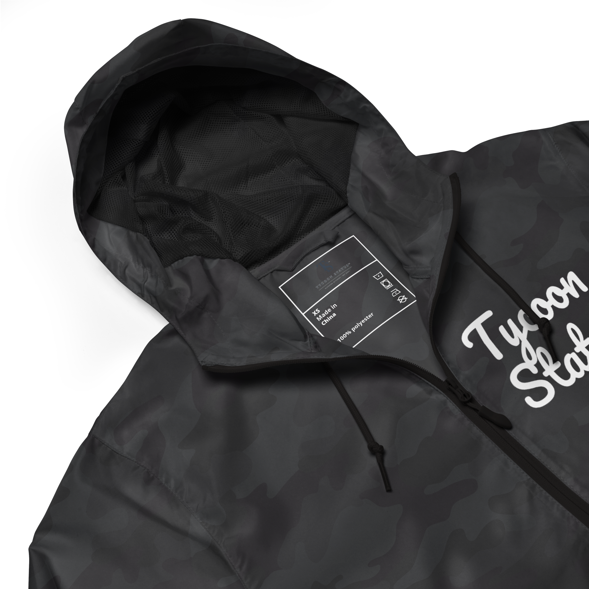 Tycoon Status Zip Up Windbreaker