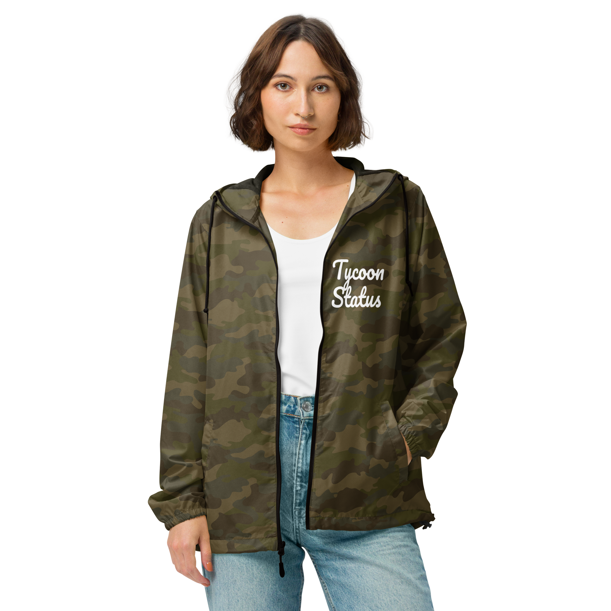 Tycoon Status Zip Up Windbreaker