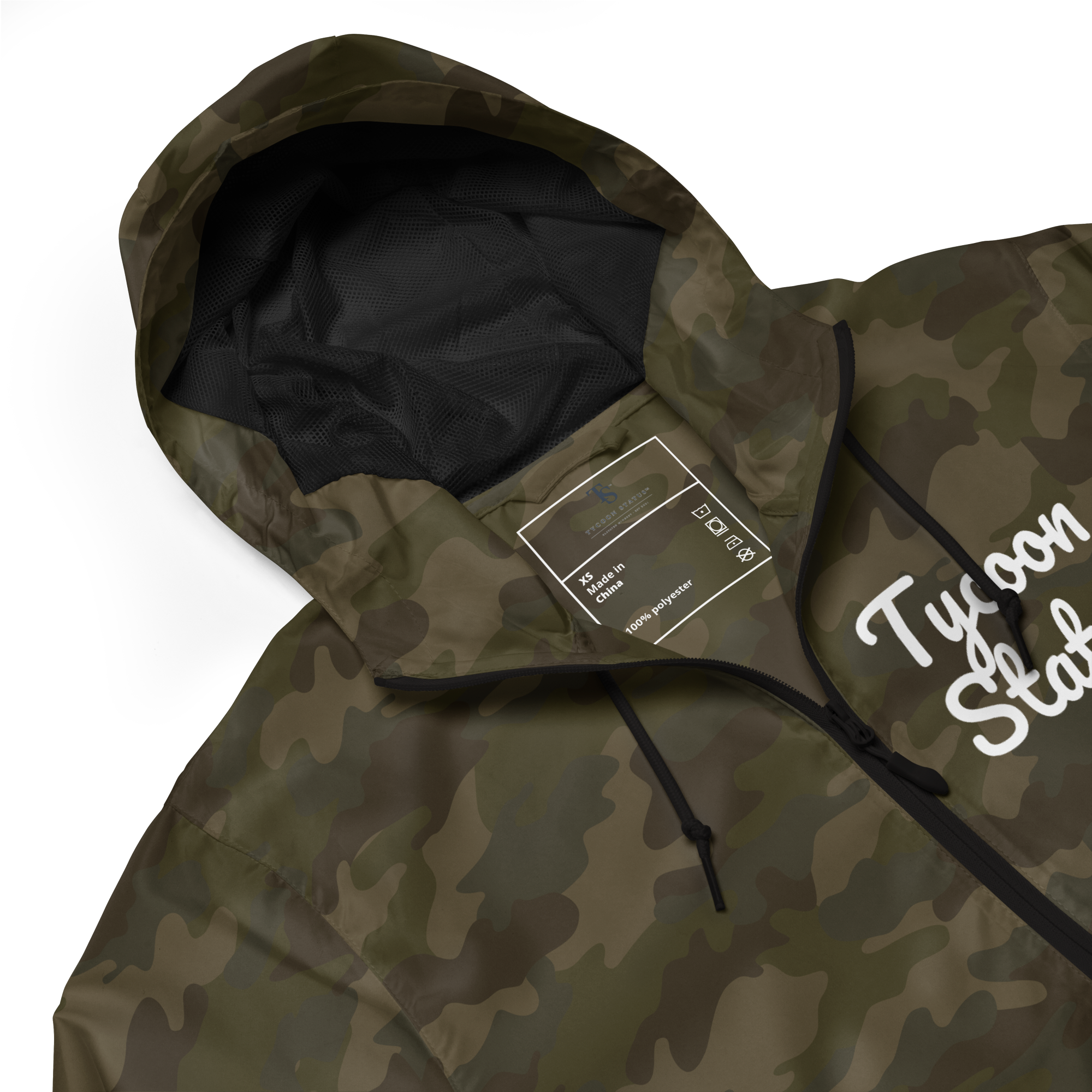 Tycoon Status Zip Up Windbreaker