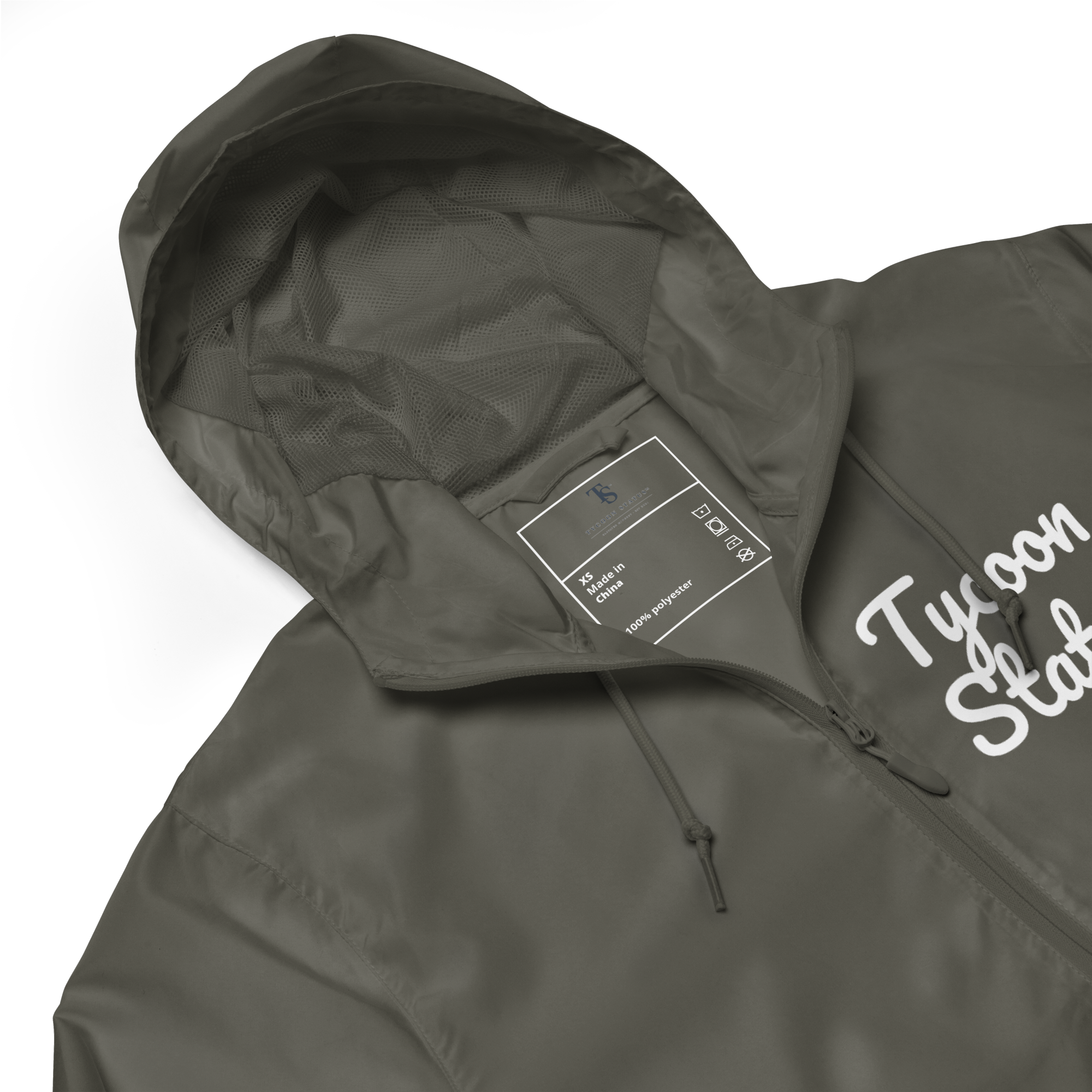 Tycoon Status Zip Up Windbreaker