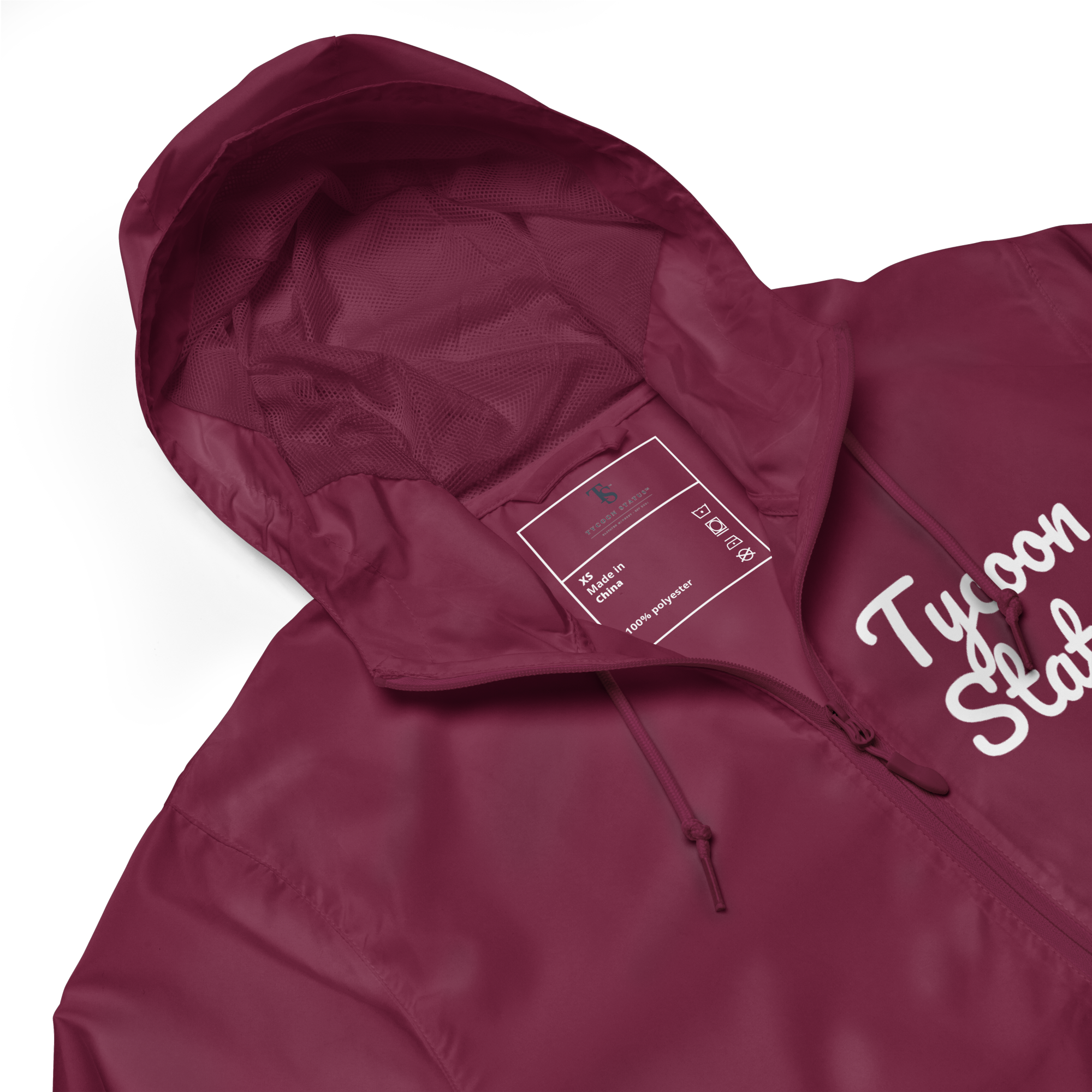 Tycoon Status Zip Up Windbreaker